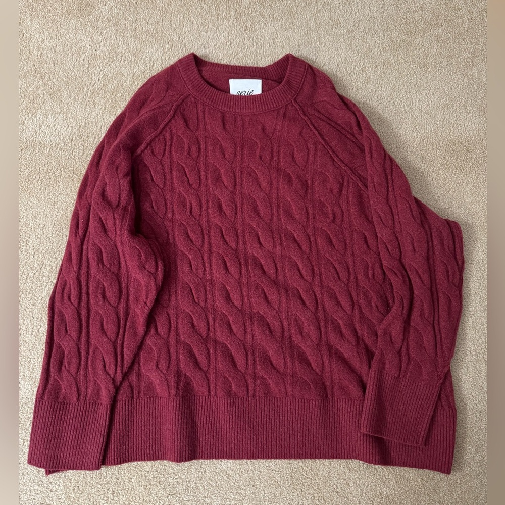 Aerie Cable Knit Sweater